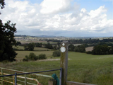 The Cotswold Way as it nears Winchcombe from Belas Knapp direction